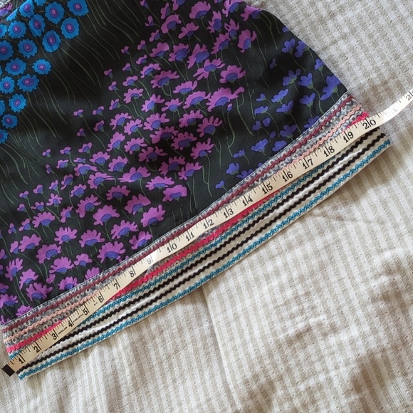 Multi color floral Free People mini dress size 4 - Picture 12 of 16